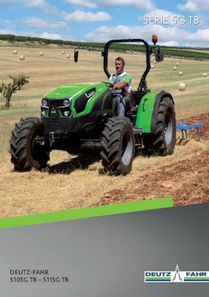 4WD ट्रैक्टर DEUTZ-FAHR 5105 G TB GS 