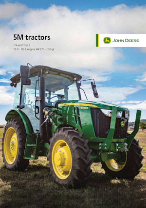 4WD ट्रैक्टर John Deere 5105M