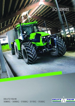 4WD ट्रैक्टर DEUTZ-FAHR 5080 G