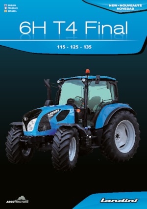 4WD ट्रैक्टर Landini 6-135 H