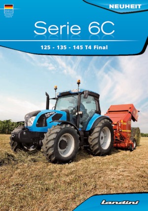 4WD ट्रैक्टर Landini 6-145 CLS
