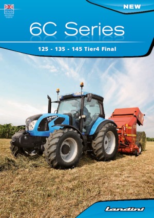 4WD ट्रैक्टर Landini 6-145 CLS