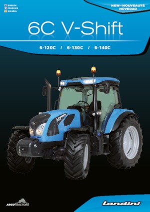 4WD ट्रैक्टर Landini 6-140C
