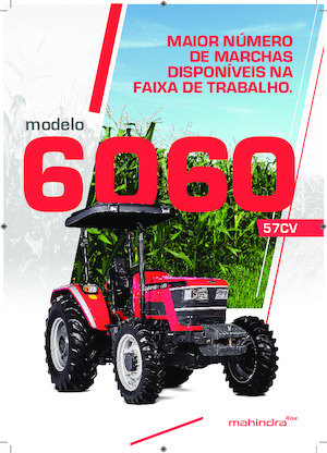 4WD ट्रैक्टर Mahindra 6060