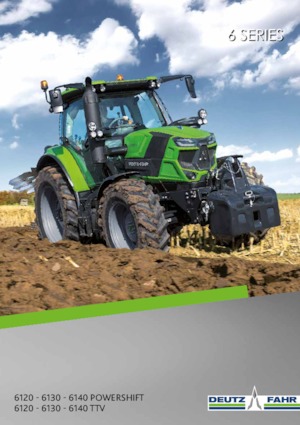 4WD ट्रैक्टर DEUTZ-FAHR 6120 TTV 