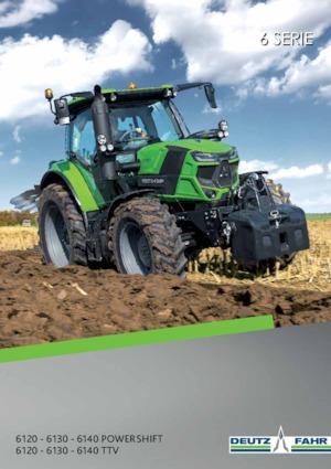 4WD ट्रैक्टर DEUTZ-FAHR 6120 TTV 