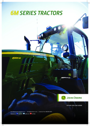 4WD ट्रैक्टर John Deere 6110M