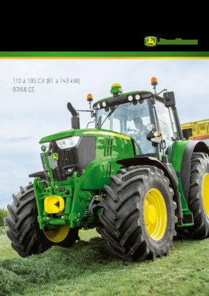 4WD ट्रैक्टर John Deere 6155M
