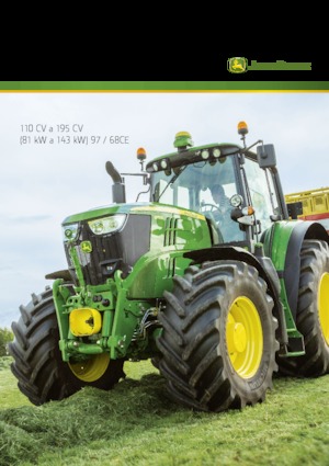 4WD ट्रैक्टर John Deere 6155M