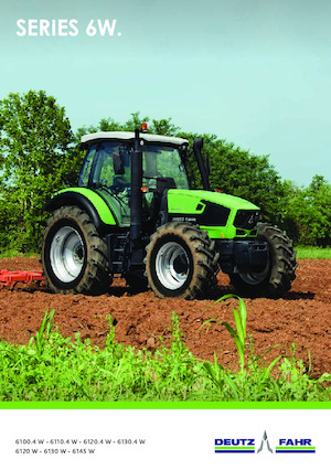 4WD ट्रैक्टर DEUTZ-FAHR 6145W