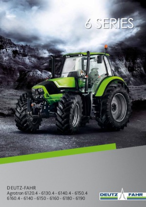 4WD ट्रैक्टर DEUTZ-FAHR 6180
