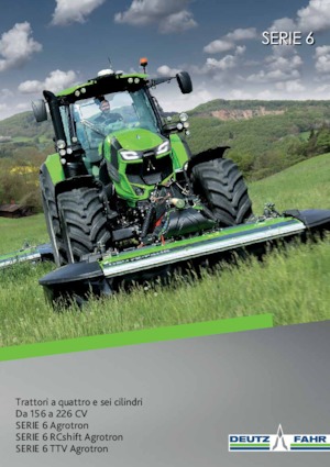 4WD ट्रैक्टर DEUTZ-FAHR 6205 Agrotron