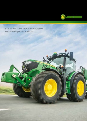 4WD ट्रैक्टर John Deere 6120R