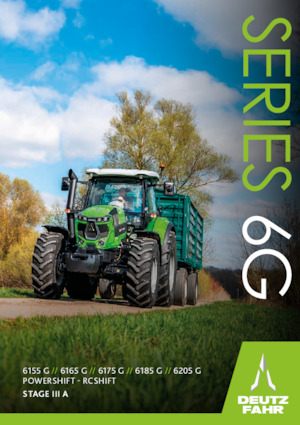 4WD ट्रैक्टर DEUTZ-FAHR 6165 G