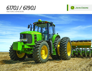 4WD ट्रैक्टर John Deere 6170J