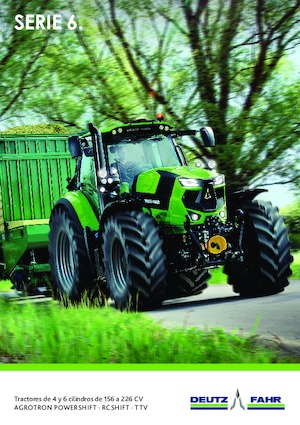 4WD ट्रैक्टर DEUTZ-FAHR 6215 Agrotron RCShift 