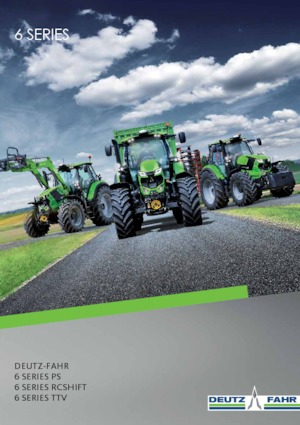 4WD ट्रैक्टर DEUTZ-FAHR 6155 Agrotron