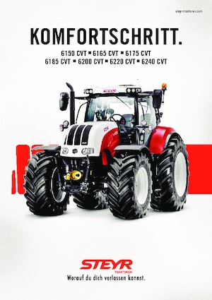 4WD ट्रैक्टर Steyr 6240 CVT Komfort