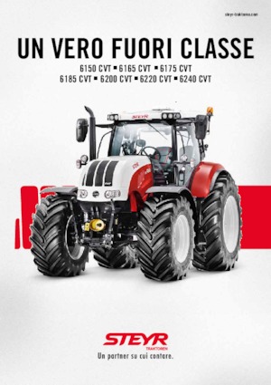 4WD ट्रैक्टर Steyr 6175 CVT Komfort