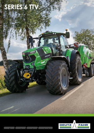 4WD ट्रैक्टर DEUTZ-FAHR 6190 Agrotron TTV