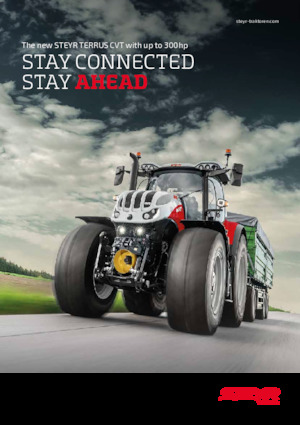 4WD ट्रैक्टर Steyr 6290 Terrus CVT Profi