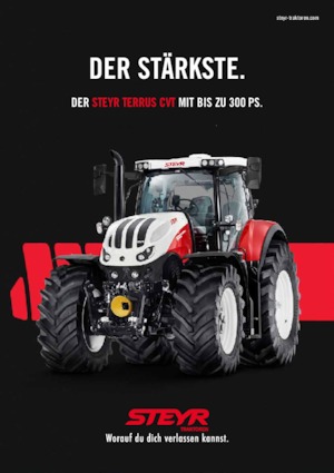 4WD ट्रैक्टर Steyr 6315 Terrus CVT Basis