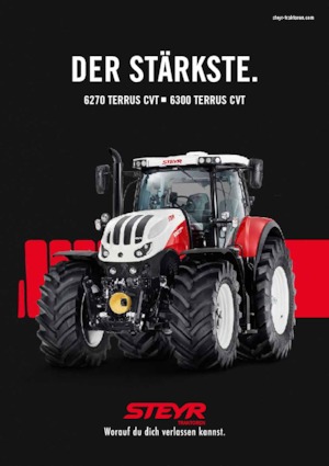 4WD ट्रैक्टर Steyr 6270 Terrus CVT Profi