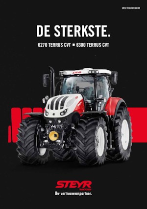 4WD ट्रैक्टर Steyr 6270 Terrus CVT Profi