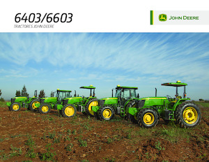 4WD ट्रैक्टर John Deere 6603