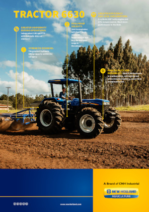 4WD ट्रैक्टर New Holland 6630