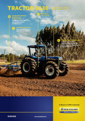 4WD ट्रैक्टर New Holland 6630