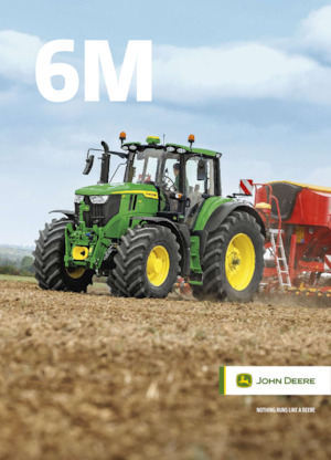 4WD ट्रैक्टर John Deere 6M 155