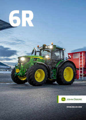 4WD ट्रैक्टर John Deere 6R 185