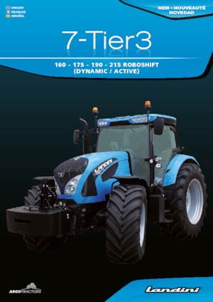 4WD ट्रैक्टर Landini 7-175