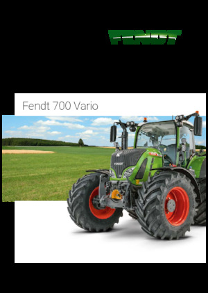 4WD ट्रैक्टर Fendt 722 Vario Profi 