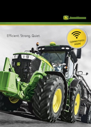 4WD ट्रैक्टर John Deere 7290R