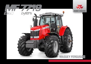 4WD ट्रैक्टर Massey Ferguson 7719