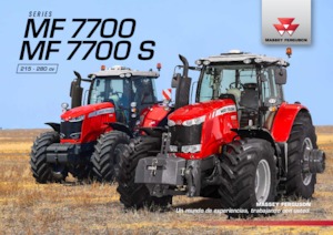 4WD ट्रैक्टर Massey Ferguson 7722