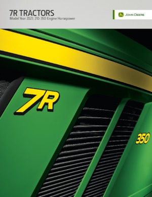 4WD ट्रैक्टर John Deere 7R 210