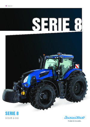 4WD ट्रैक्टर Landini 8-310 VS Drive
