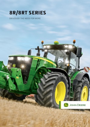 4WD ट्रैक्टर John Deere 8295R