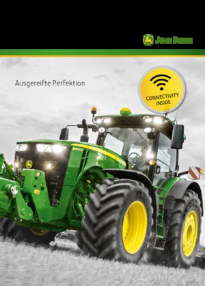 4WD ट्रैक्टर John Deere 8400R