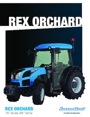 4WD ट्रैक्टर Landini 85F Techno