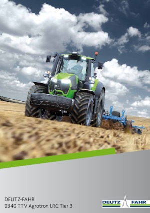 4WD ट्रैक्टर DEUTZ-FAHR 9340 Agrotron TTV
