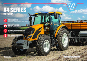 4WD ट्रैक्टर Valtra A134