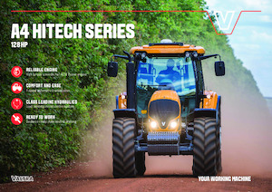 4WD ट्रैक्टर Valtra A134.H