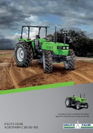 4WD ट्रैक्टर DEUTZ-FAHR Agrofarm 80 C 