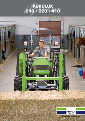 4WD ट्रैक्टर DEUTZ-FAHR Agrolux 320