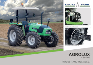 4WD ट्रैक्टर DEUTZ-FAHR Agrolux 4.80