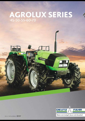4WD ट्रैक्टर DEUTZ-FAHR Agrolux 50